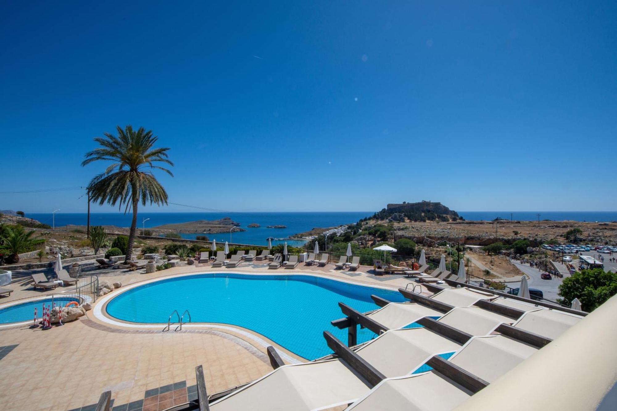 Krana Hotel Líndos Екстериор снимка